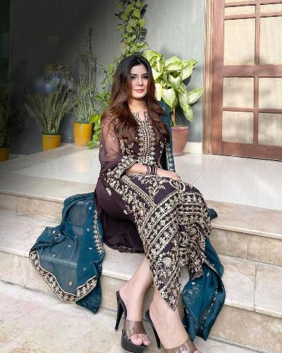 Coffee Brown Ethnic Heavy Salwar Suit UK Next Day - BONYHUBSALWAR KAMEEZ
