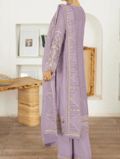 Pastel Bridal Embroidery Georgette Salwar Suit - BONYHUBSALWAR KAMEEZ