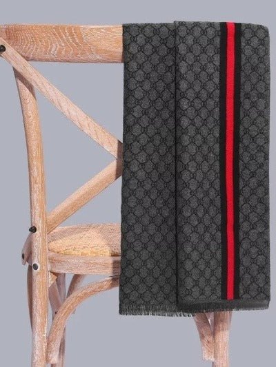 Designer Black Trendy Soft Wool Shawl - BONYHUBShawls