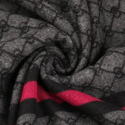 Designer Black Trendy Soft Wool Shawl - BONYHUBShawls