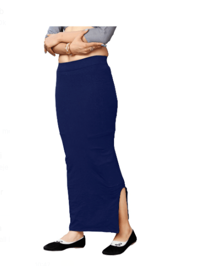 Navy Blue Saree Shapewear Petticoat for Women UK Next Day - BONYHUBSaree Shapewear