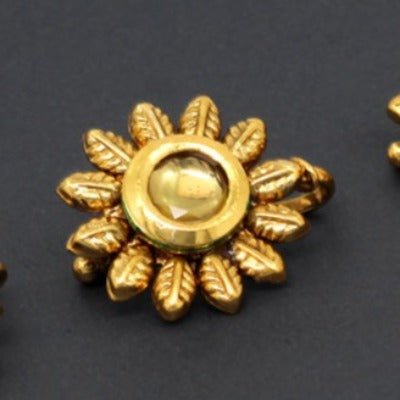 Sun Designer Womens Gold Nose Ring Clipon - BONYHUBNOSE STUD