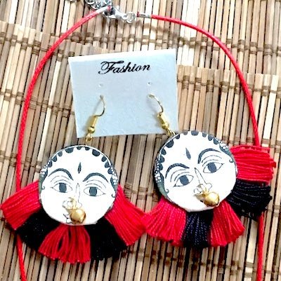 Fabric Kalamkari Jewlery - Wow story - BONYHUB