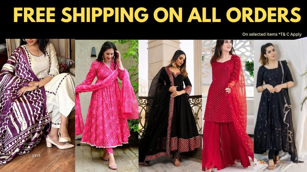 Straight Salwar Suits - BONYHUB
