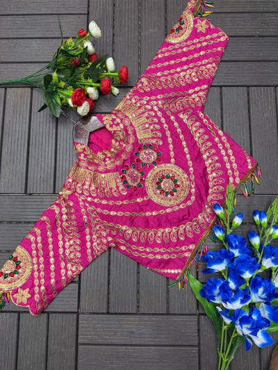 Pink Embroidery Work Ready to Wear Saree with Stitched Designer Blouse UK Next Day
