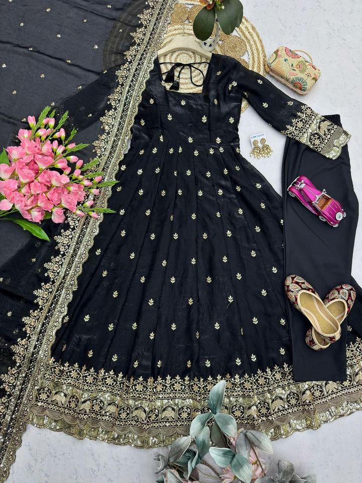 Wedding Anarkali Embroidered Salwar Suit for women