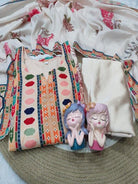 Plus Size White Maslin Floral Print Straight Suit Set - BONYHUBSALWAR KAMEEZ