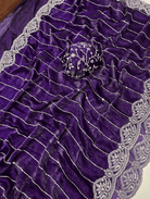 Silk Diamond Starry Sari Partywear - BONYHUBSAREE