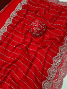 Silk Diamond Starry Sari Partywear - BONYHUBSAREE