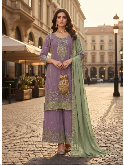 Ayesha Designer Luxury Straight Salwar Suit