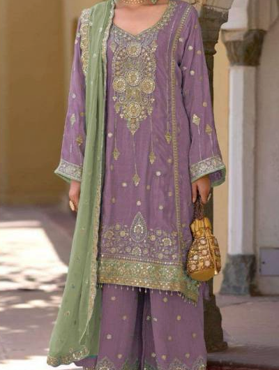 Ayesha Designer Luxury Straight Salwar Suit
