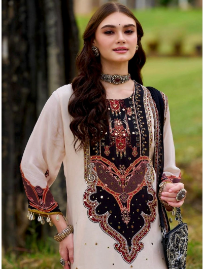 Eid Special Luxury Shimmer Pakistani Suit | Modest Eid Outfit for Women
