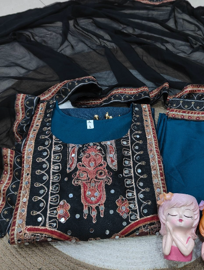 Eid Special Luxury Shimmer Pakistani Suit | Modest Eid Outfit for Women