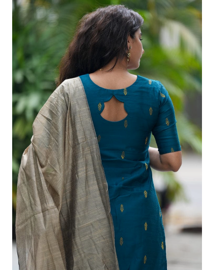 Peacock Cotton kanchi Salwar Suit Women