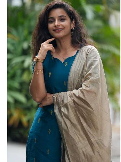 Peacock Cotton kanchi Salwar Suit Women