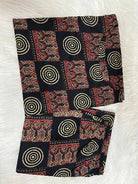 Black Halter Neck Ajrakh Cotton Kurti Palazzo Set Of 2 - BONYHUBSALWAR KAMEEZ