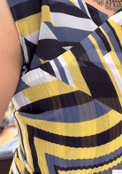 Black Yellow Saree Gown & Blouse Stitched Readymade UK Next Day - BONYHUBSAREE