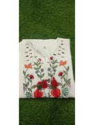 Cream Designer Kurti and Pant (Set of 2) - BONYHUBSALWAR KAMEEZ