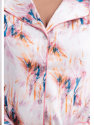 Leaf Pink Stylish Satin Night suit - BONYHUBsalwar suit