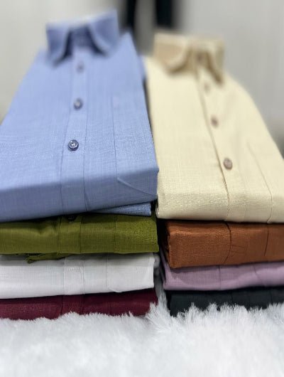 Men Pathani Cotton Kurta With Bottom - BONYHUBMEN KURTA