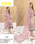 Noorani Pastel Georgette Heavy Embroidered Salwar Suit Set - BONYHUBSALWAR KAMEEZ