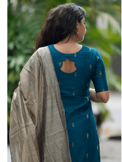 Peacock Cotton kanchi Salwar Suit Women - BONYHUBSALWAR KAMEEZ