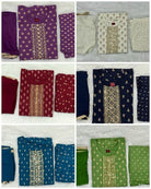 Elegant Women Embroidery Rayon Sharara Suit Set - BONYHUBSALWAR KAMEEZ