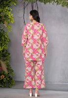 Pink Petal Premium Cotton Co - ord Set UK Next Day - BONYHUBsalwar suit