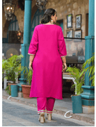 Plus Size Rani Pink Salwar Suit UK Next Day - BONYHUBSALWAR KAMEEZ