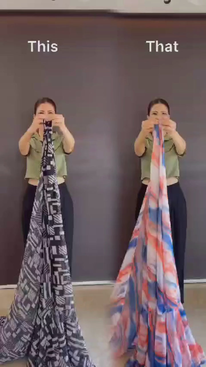 Saree Gown Blouse Stitched Readymade Saree UK Next Day