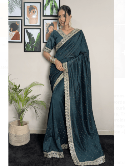 Purple 1 Min Silk Readymade Wedding Sari Unstitch Blouse - BONYHUBSAREE