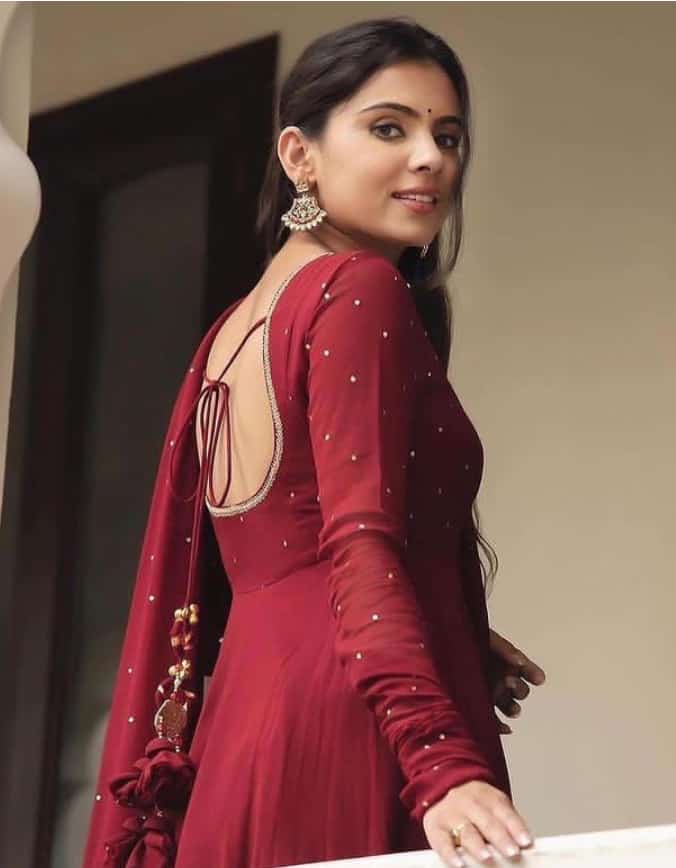 Readymade Georgette Long Anarkali Dupatta Set - BONYHUBSALWAR KAMEEZ