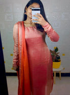 Reddish Pink Fendi Silk Traditional Salwar Suit Set - BONYHUBSALWAR KAMEEZ