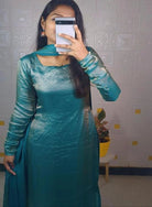 Reddish Pink Fendi Silk Traditional Salwar Suit Set - BONYHUBSALWAR KAMEEZ