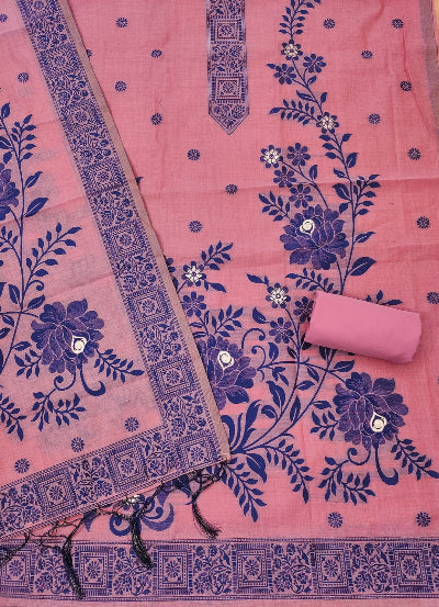 Jamdani Weaving Cotton Salwar Suit Set
