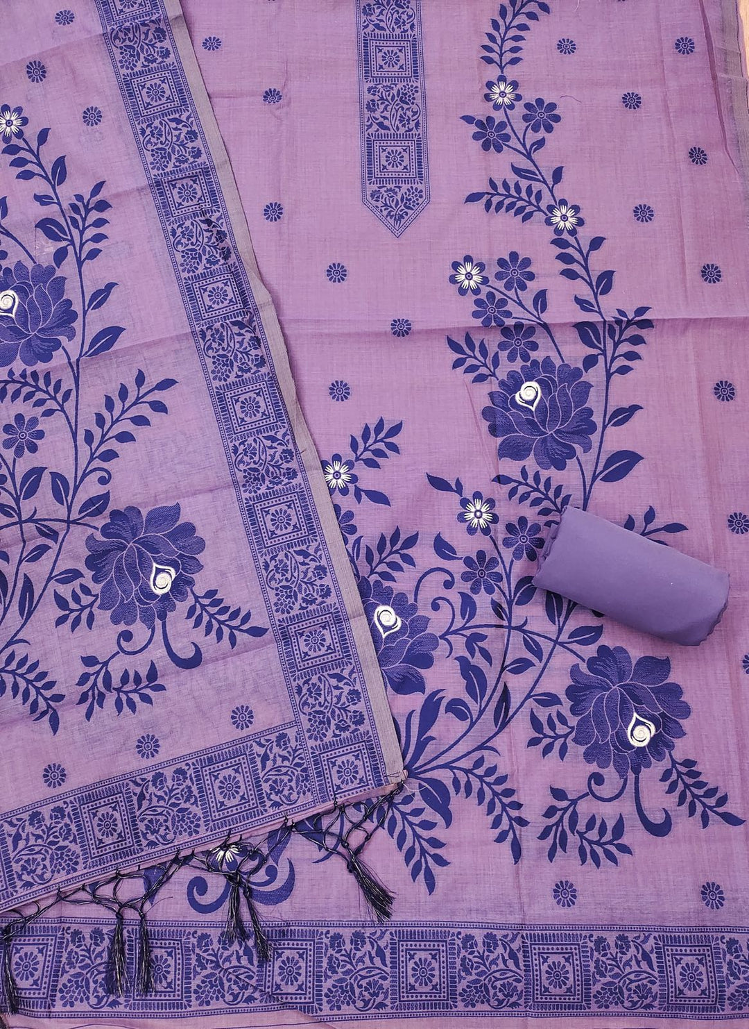Jamdani Weaving Cotton Salwar Suit Set