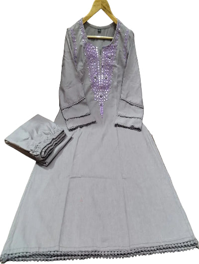 Luxe Embroidered Mirror Work Co-Ord Sets