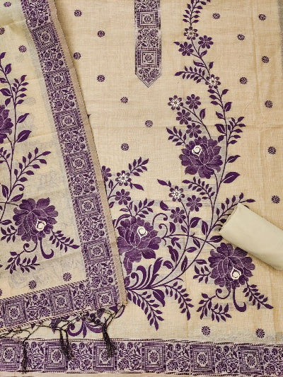 Jamdani Weaving Cotton Salwar Suit Set