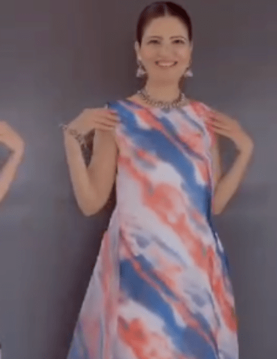 Saree Gown Blouse Stitched Readymade Saree UK Next Day - BONYHUBSAREE