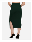 Dark Green Saree Shapewear Petticoat for Women - BONYHUBSaree Shapewear