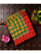 Pure Organic Multicolor Cotton Saree UK Next Day - BONYHUBSAREE