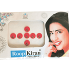 Red Medium Gold Diamond Fashion Bindi Sticker - BONYHUBBindi