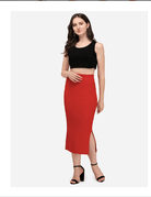 Red Saree Shapewear Petticoat for Women - BONYHUBSaree Shapewear