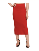 Red Saree Shapewear Petticoat for Women - BONYHUBSaree Shapewear