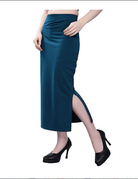 Teal Blue Saree Shapewear Petticoat for Women - BONYHUBSaree Shapewear