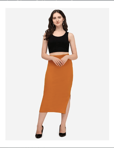 Yellow Saree Shapewear Petticoat for Women - BONYHUBSaree Shapewear