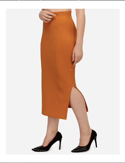 Yellow Saree Shapewear Petticoat for Women - BONYHUBSaree Shapewear